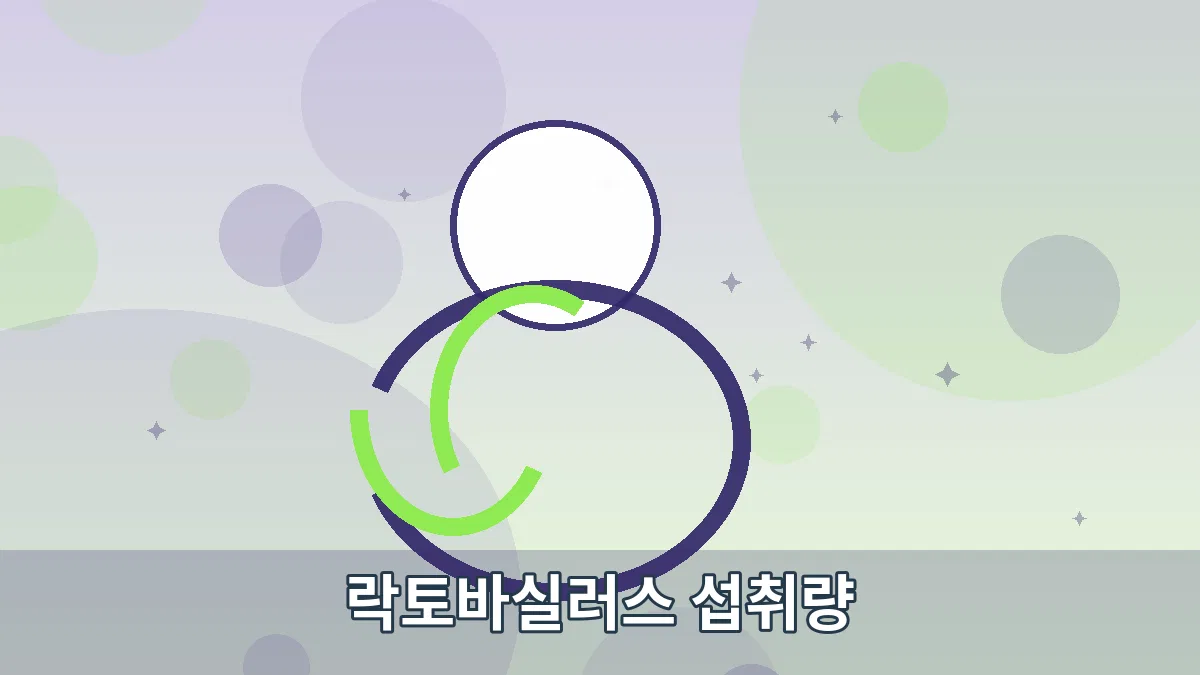 락토바실러스 섭취량 안내 이미지 3