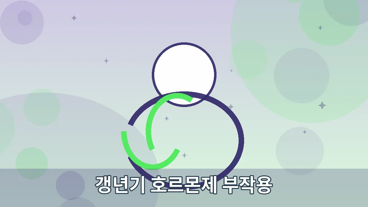 갱년기 호르몬제 부작용 안내 이미지 4