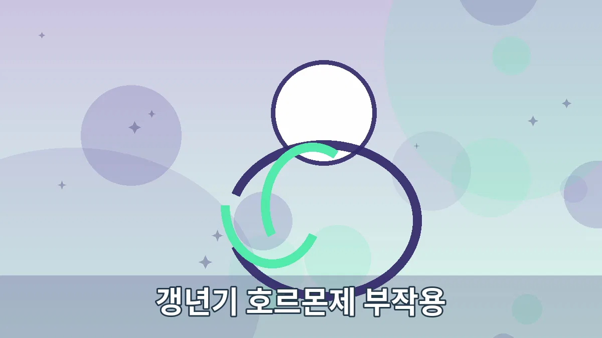 갱년기 호르몬제 부작용 안내 이미지 5